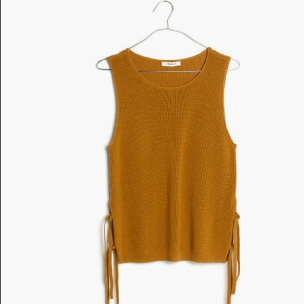 Madewell XS Side Tie Sweater //